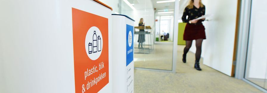 kantoorgang met ECOO-unit