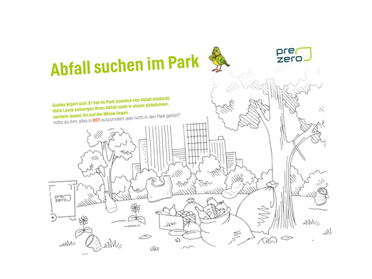 Vorschaubild - Wissen für Kids - Abfallsuche im Park