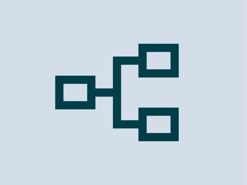 PreZero Icon Prozess Struktur