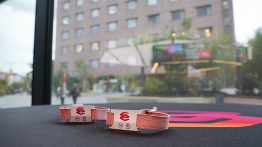Sustainable Wristbands for experimenta Visit