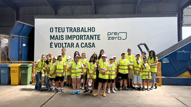 PreZero Portugal promove atividade de educação ambiental e vocacional em parceria com a Associação Bagos D’Ouro