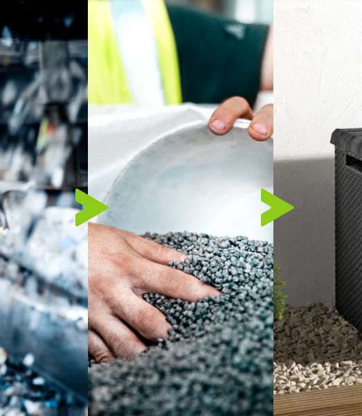 lidl kaufland prezero- partnerschaft kunststoff recycling polymers produkte garten ablauf