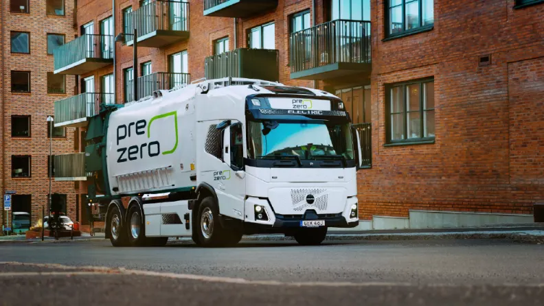 PreZero E-LKW Flotte