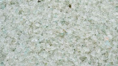 stukjes glas