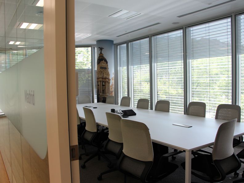 sala reuniones sede PreZero España en Madrid