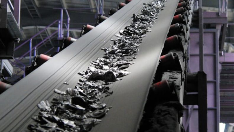 pyral aluminium recycling fliessband