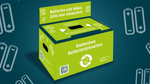 Batterien Sammelbox