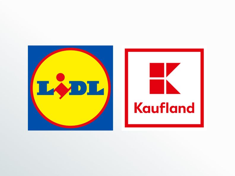 Lidl und Laufland Partnerschaften Logo