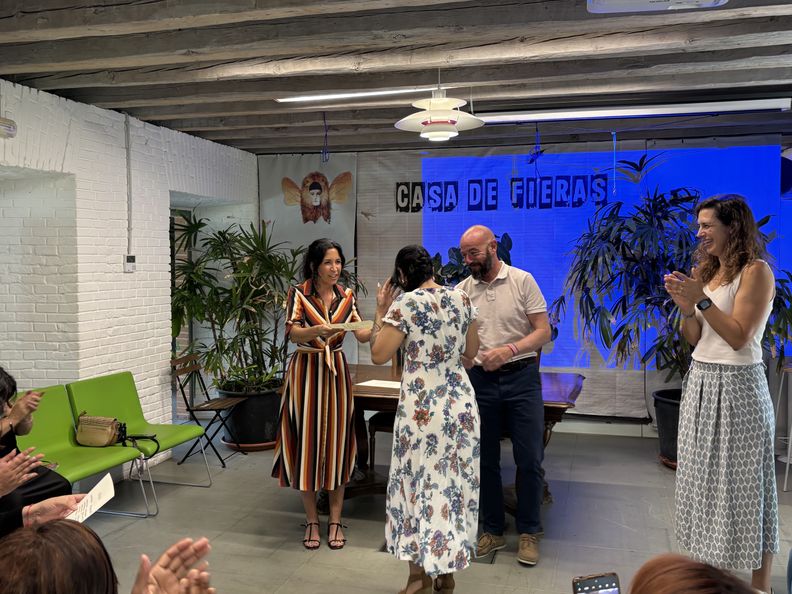 Entrega diplomas Escuela Oficios Retiro 1