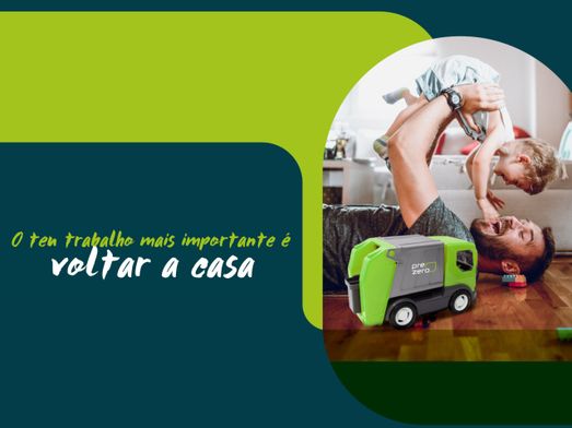 O teu trabalho mais importante é voltar a casa