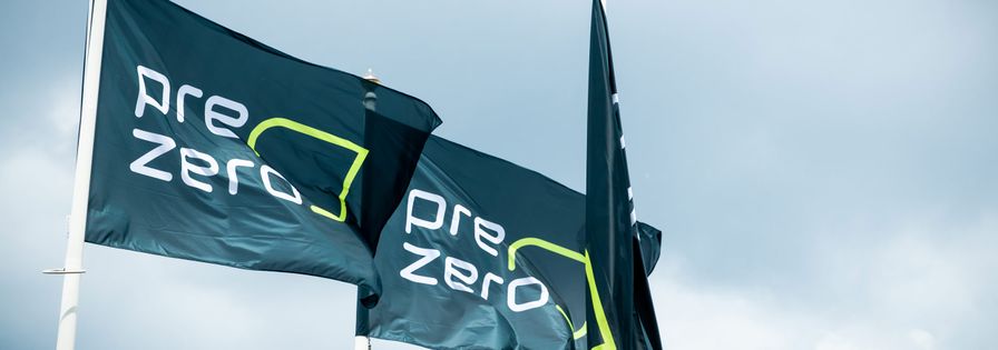 PreZero vlaggen