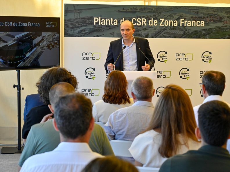 Gonzalo Cañete inaugura la nueva Planta de CSR de PreZero en Zona Franca