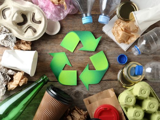 Recyclingfähige Materialien