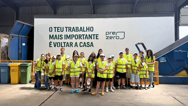 PreZero Portugal promove atividade de educação ambiental e vocacional em parceria com a Associação Bagos D’Ouro