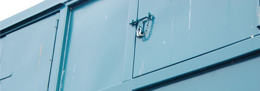 Sidan på en container från PreZero