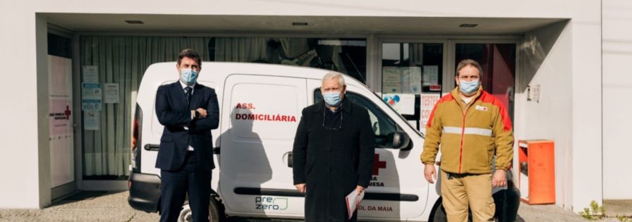 Doação viatura à Cruz Vermelha Maia
