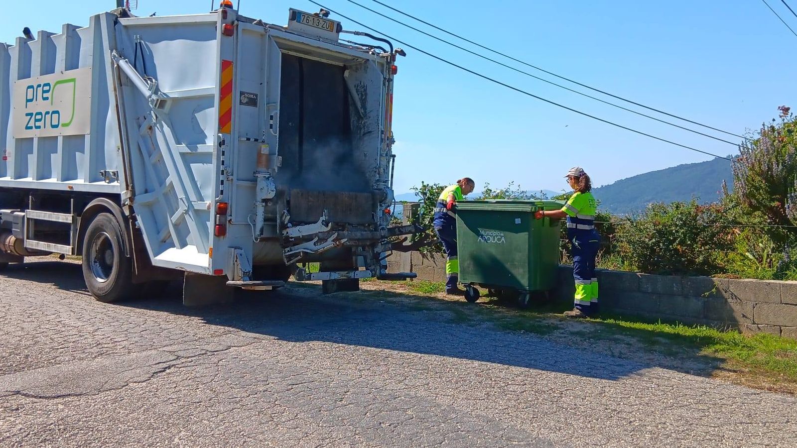 Serviços de recolha no Município de Arouca - PreZero Portugal