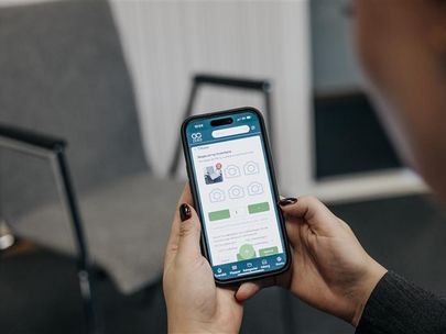 GoZero fotografering av stol i AI-app