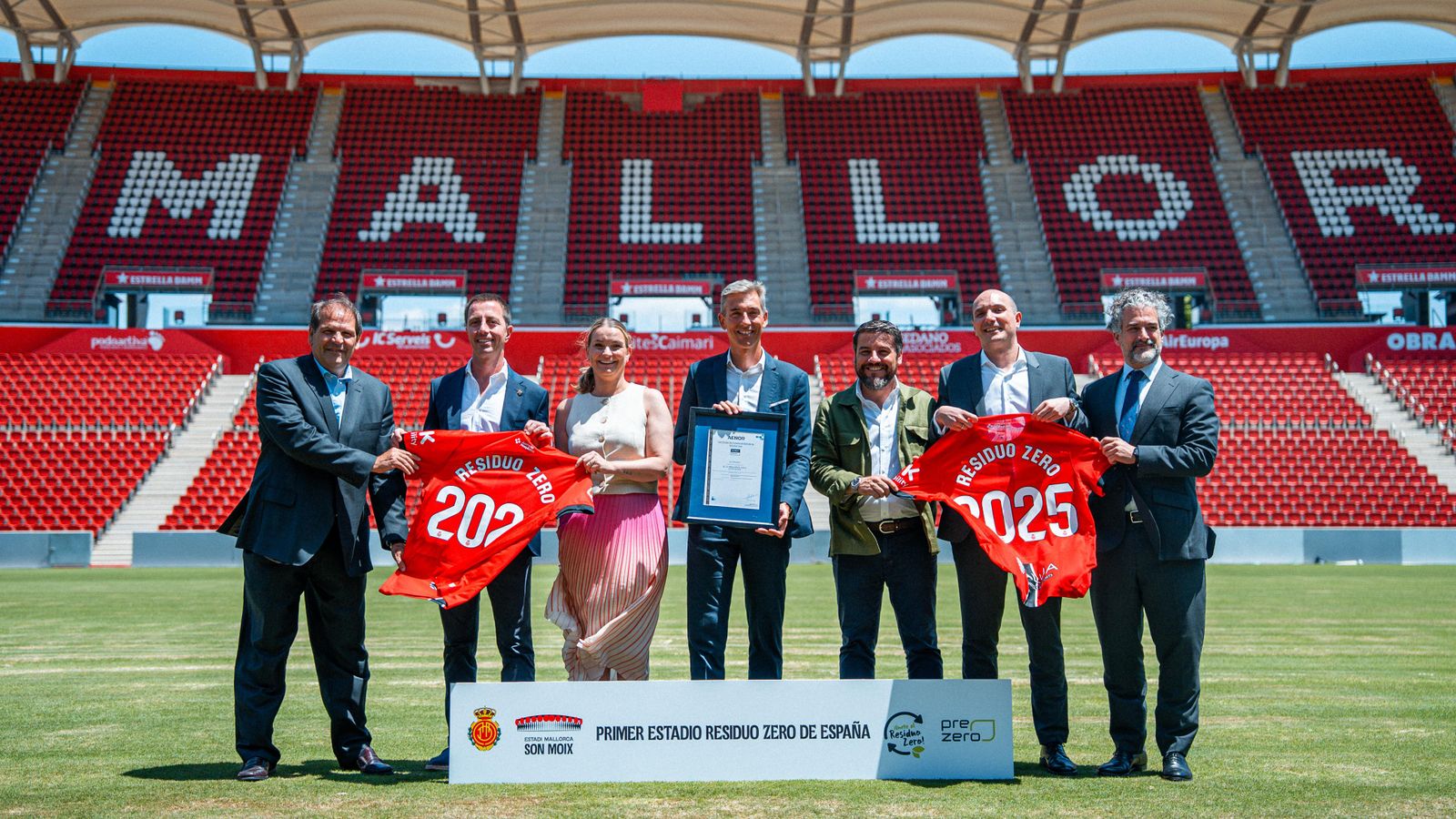 Entrega certificación residuo cero Mallorca_cerca