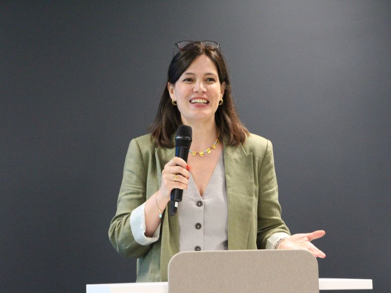 Begoña Parada inauguración nueva sede PreZero en Madrid