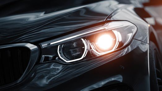 automative-black-car-lights