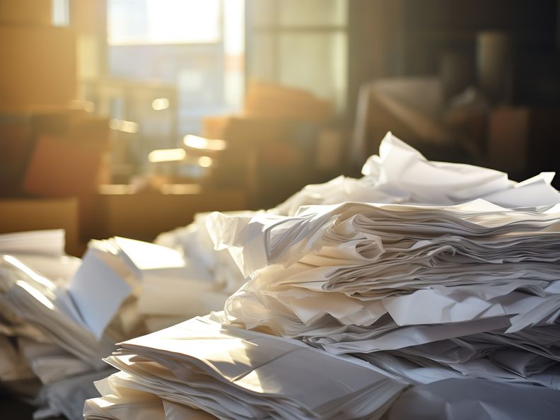 Altpapier Büro