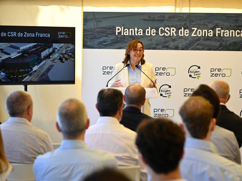 Silvia Paneque inaugura la nueva Planta de CSR de PreZero en Zona Franca