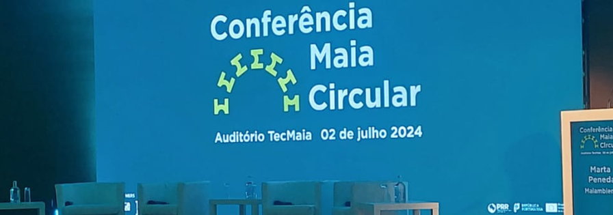 PreZero Portugal presente na Conferência "Maia Circular" - sessão de abertura com a Vereadora da Câmara Municipal da Maia, Marta Peneda