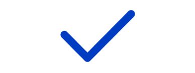 Checkmark Icon Blau