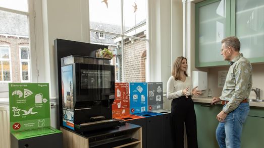 Universiteit Maastricht afvalinzameling