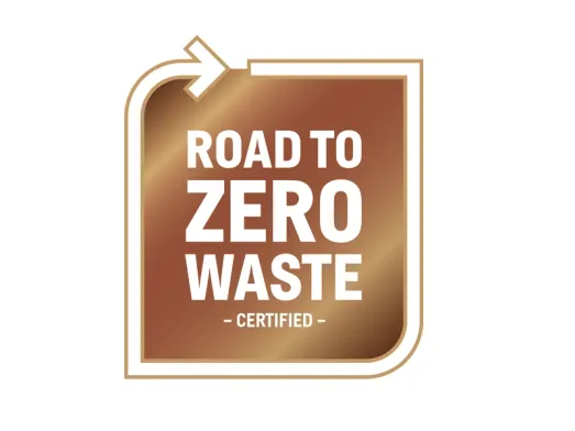 PreZero Road to Zero Waste Certified Bronze-Siegel für nachweisbare Müllvermeidung und Kreislaufwirtschaft