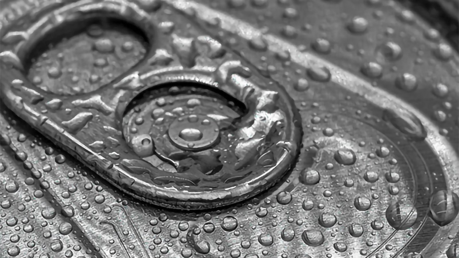 Toppen/locket på en aluminiumburk