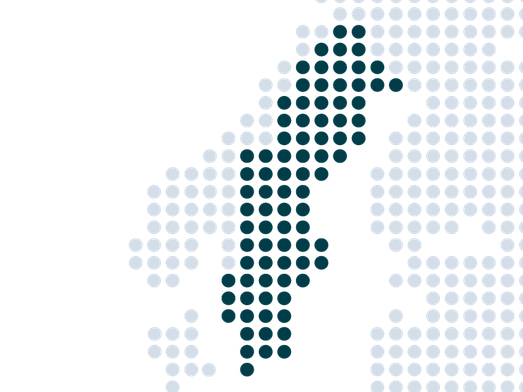 PreZero Standort Schweden Landkarte