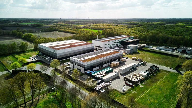 Drohnenaufnahme des Standortes in Meppen