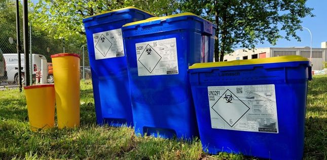 bacs déchets infectieux