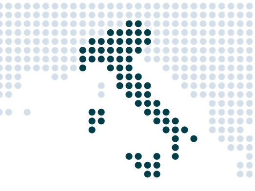 PreZero Standort Italien Landkarte