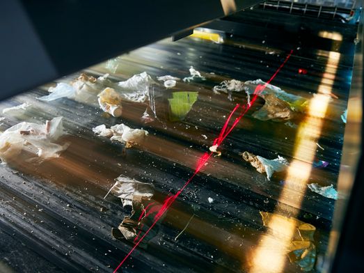 Lasersortierung