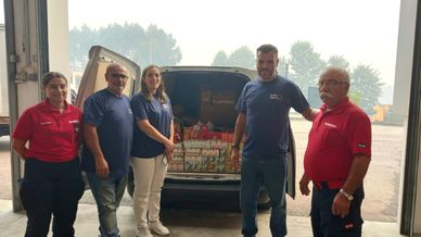 PreZero Portugal solidária com os Bombeiros Voluntários de Oliveira de Azeméis