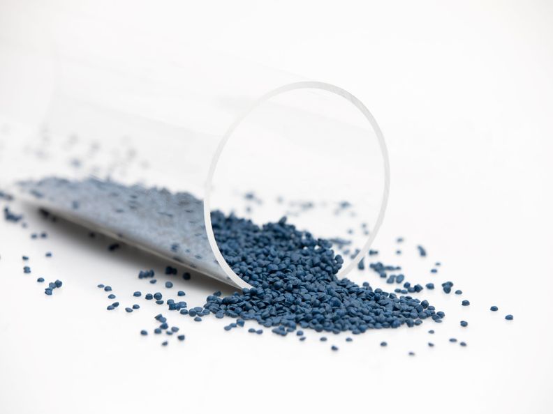 Rezyklat blau