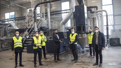 Neueste Technik für geschlossene Kunststoff-Kreisläufe